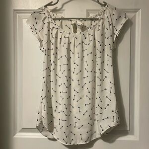 Lauren Conrad Arrow Blouse